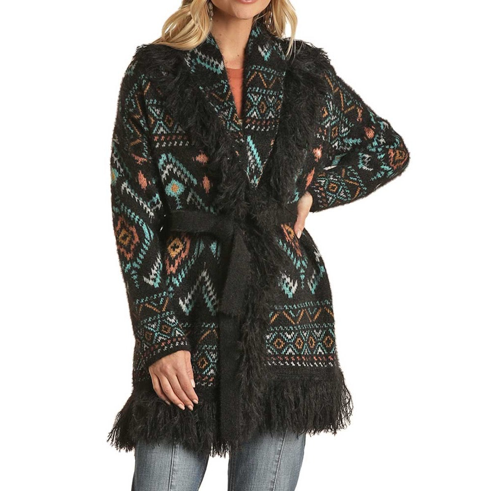 BRIGHT TURQUOISE CARDIGAN