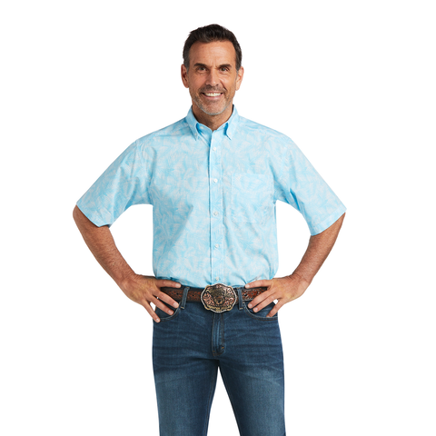 SHIRT ARIAT QUSAY CLSSC SS BACHELOR