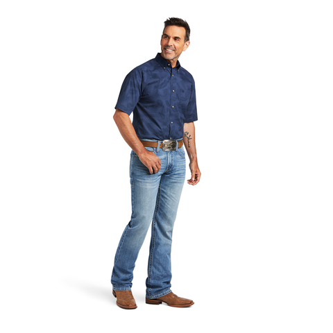 SHIRT ARIAT CLSSC SS TREMAINE SKYFALL