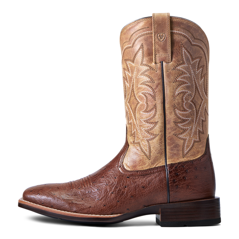 BOOT ARIAT NIGHT LIFE ULTRA ANTIQ TABAC SMTH QUILLOSTRICH