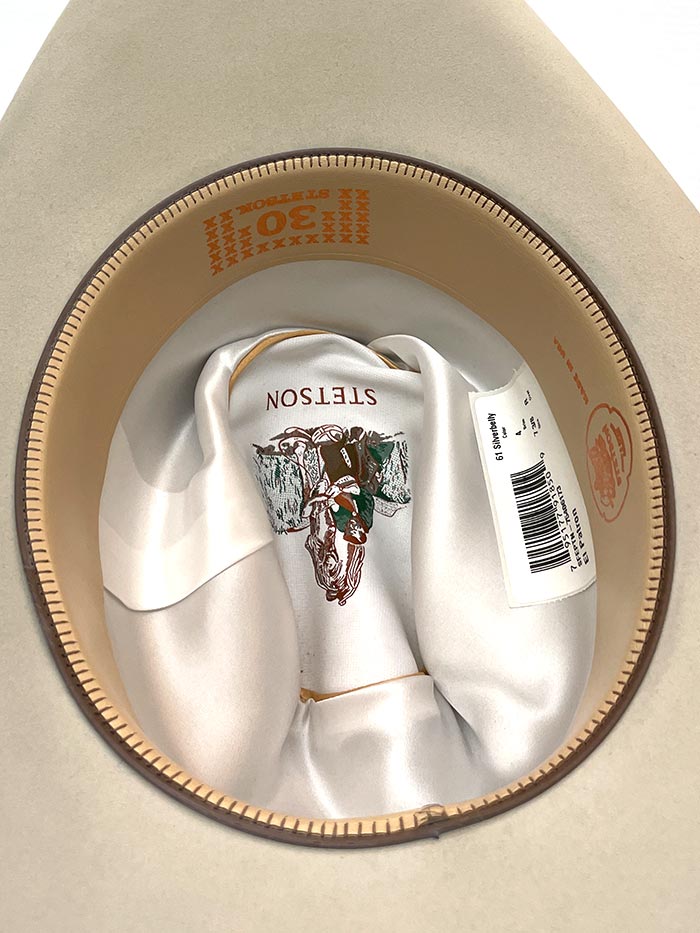 HAT EL PATRON STETSON SILVER 30X