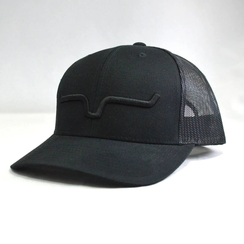 CAP KIMES RANCH BLK ON BLK