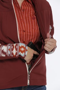 CINCH WMS CC BONDED JKT BURG