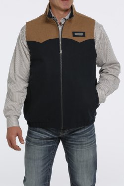 CINCH WOOLY VEST NAVY