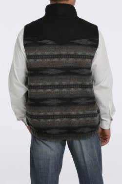 CINCH MNS WOOLY VEST BLK