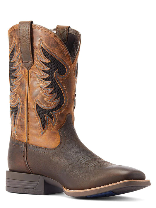 ARIAT MENS COWPUNCHER DARK BROWN