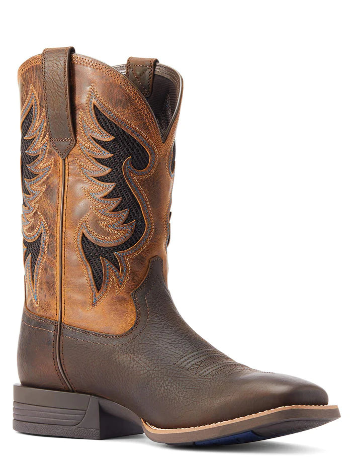 ARIAT MENS COWPUNCHER DARK BROWN