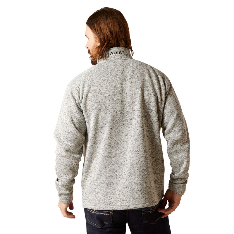 ARIAT MNS QRTR ZIP SWEATER