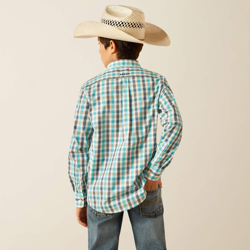 ARIAT BYS LS SHRT PLAID