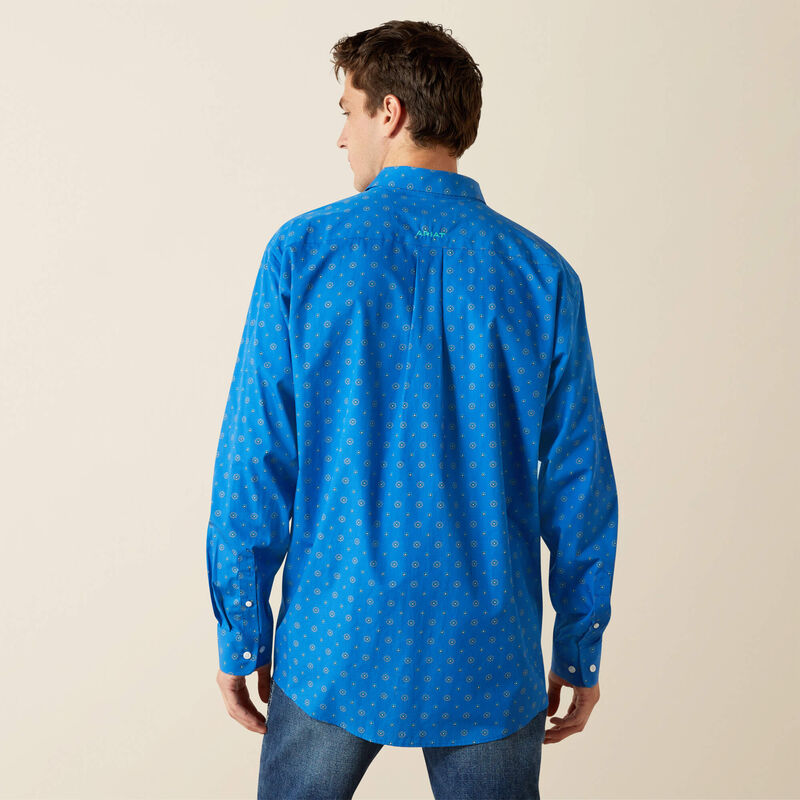 ARIAT MENS CARTER LS SHIRT WF PRNT