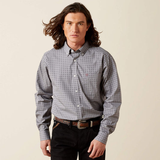 ARIAT MENS WF ANDERSON LS SHRT PRNT