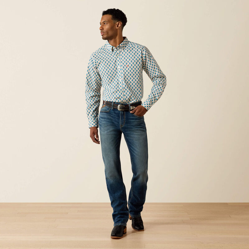 ARIAT MENS JAZIEL FITTED SHIRT
