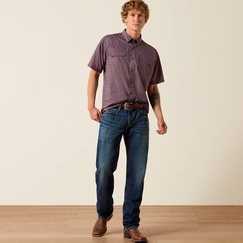 ARIAT MENS SS SHIRT PRNT