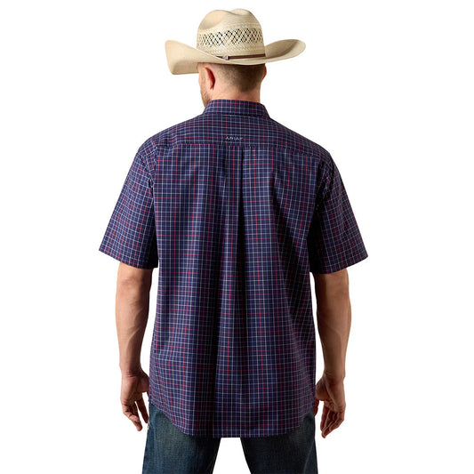 ARIAT MENS SS SHRT PLAID