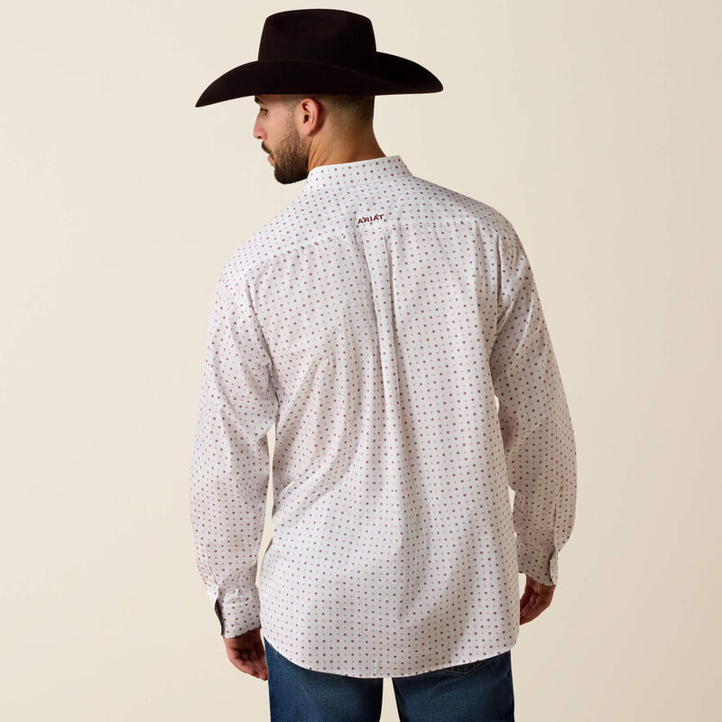 ARIAT MENS WRINKLE FREE LS SHRT PRNT