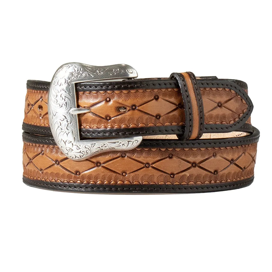 NOCONA LEAF TOOLED BELT