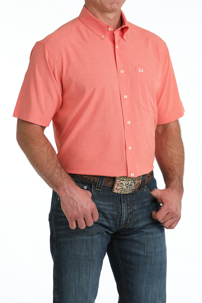 CINCH MNS SS SHRT ARNFLX PLAID