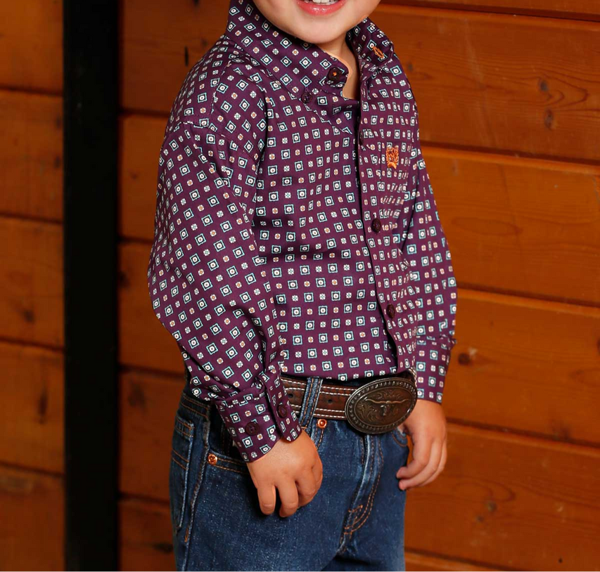 CINCH INFANT LS SHRT PRNT