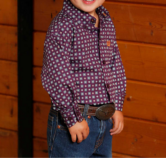 CINCH INFANT LS SHRT PRNT