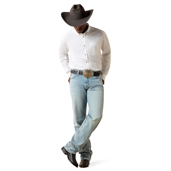 ARIAT MENS LS EVERYTHNG SHIRT SLD