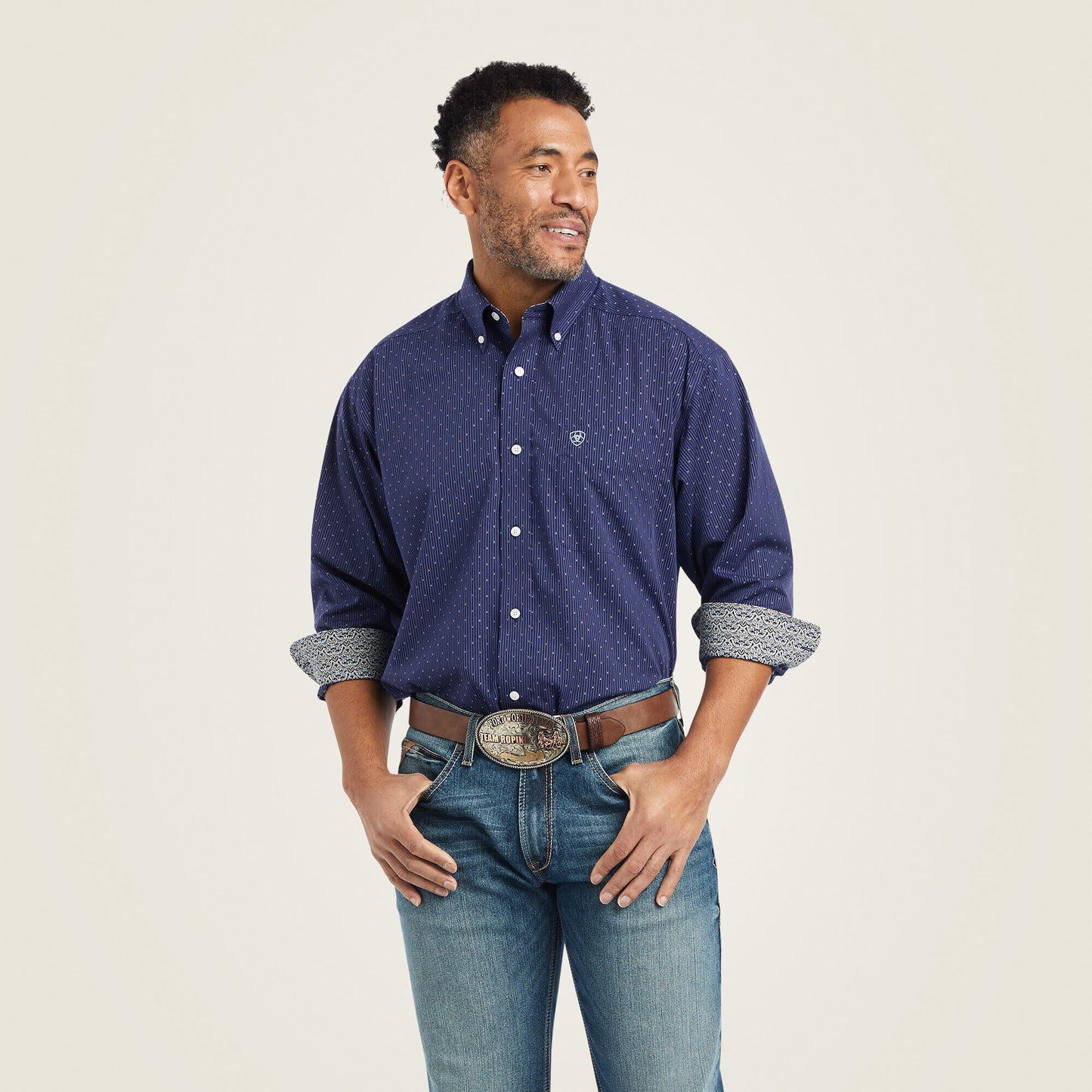 ARIAT MNS LS WRINKLE FREE SHIRT