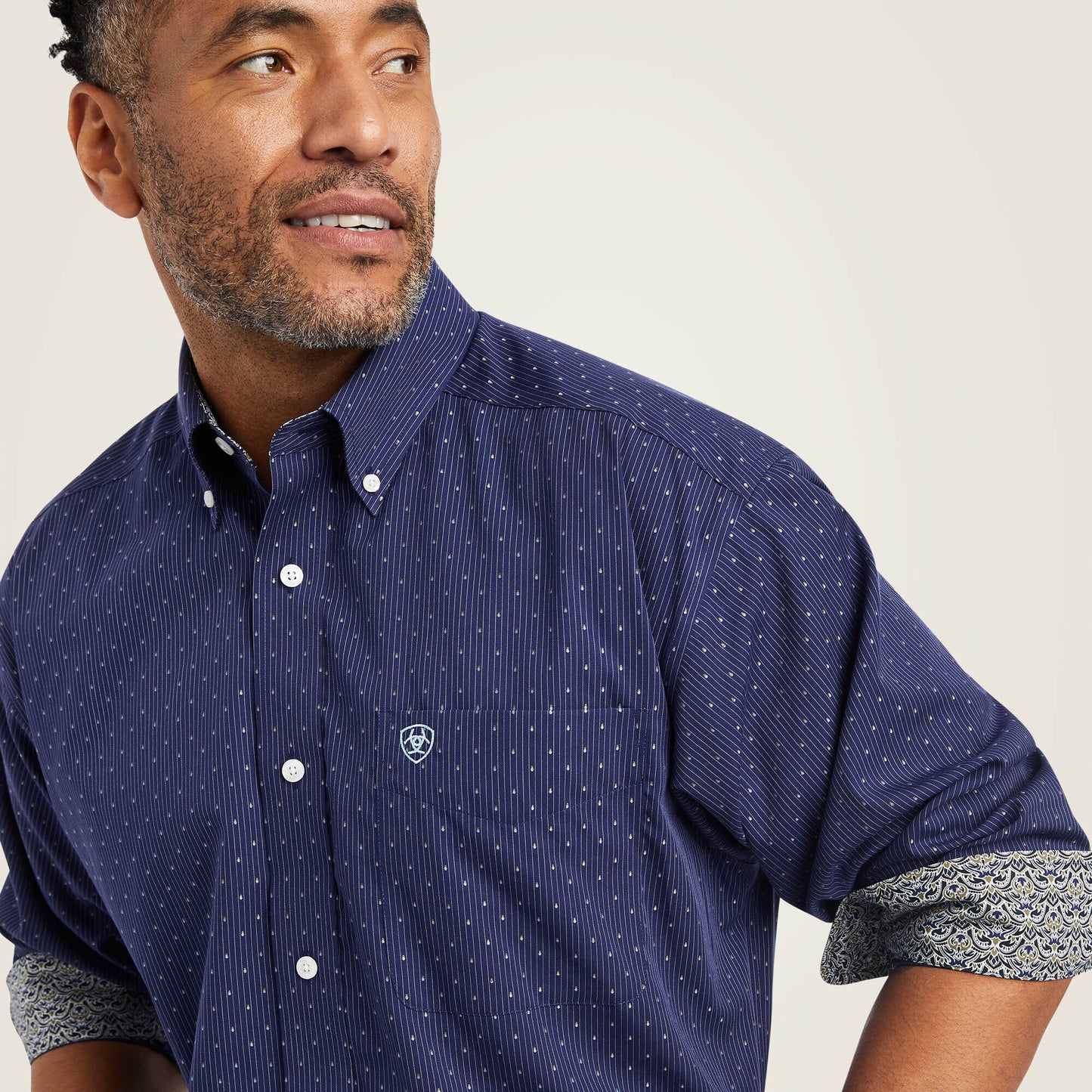 ARIAT MNS LS WRINKLE FREE SHIRT