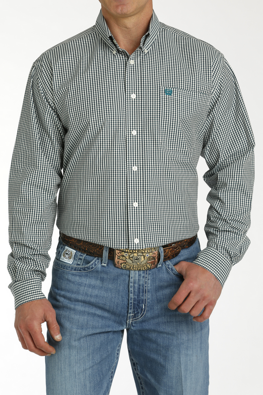 CINCH MENS LS SHIRT PLAID