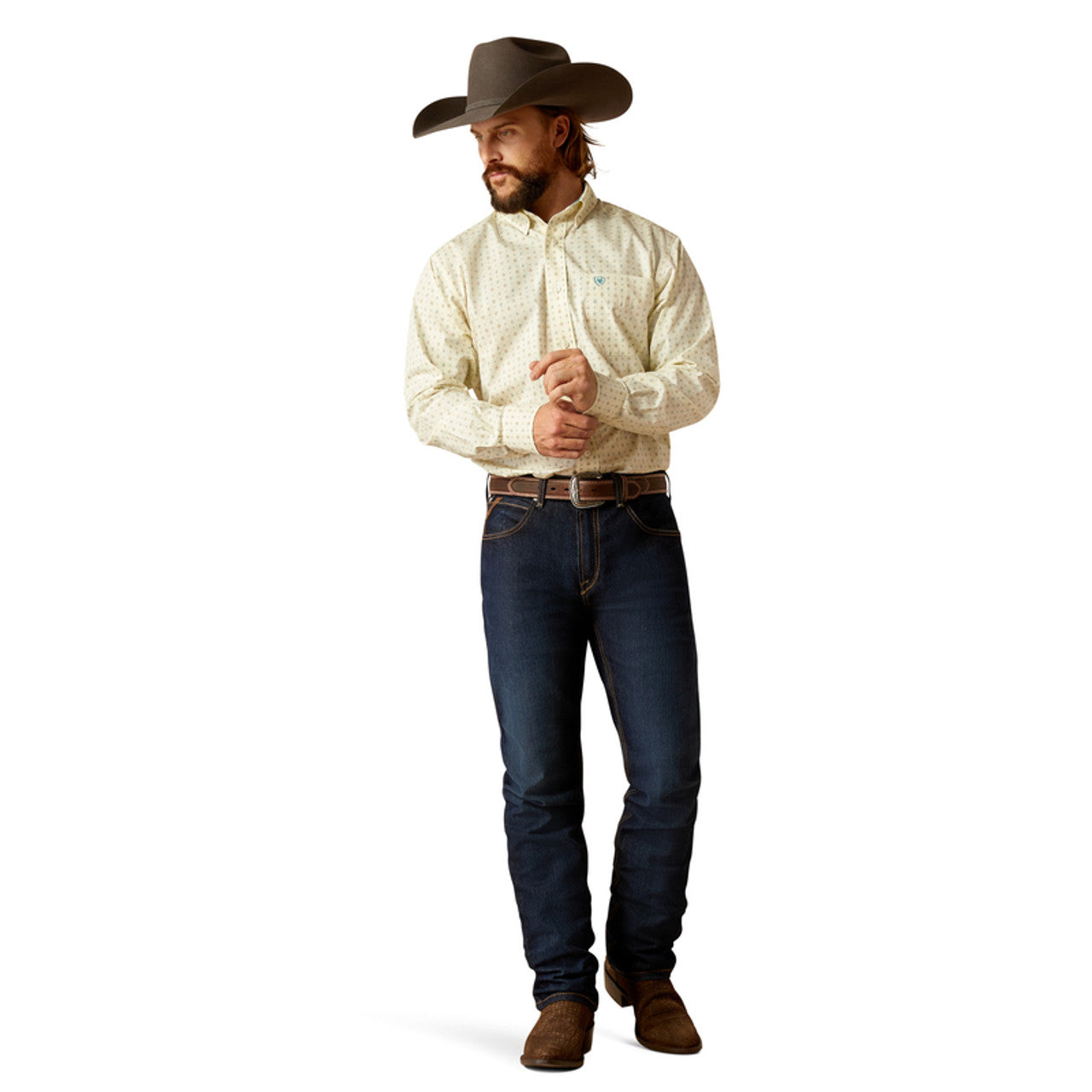 ARIAT MENS WRINKLE FREE SHIRT