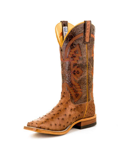 ANDERSON BEAN RUM BRN FQ OSTRICH