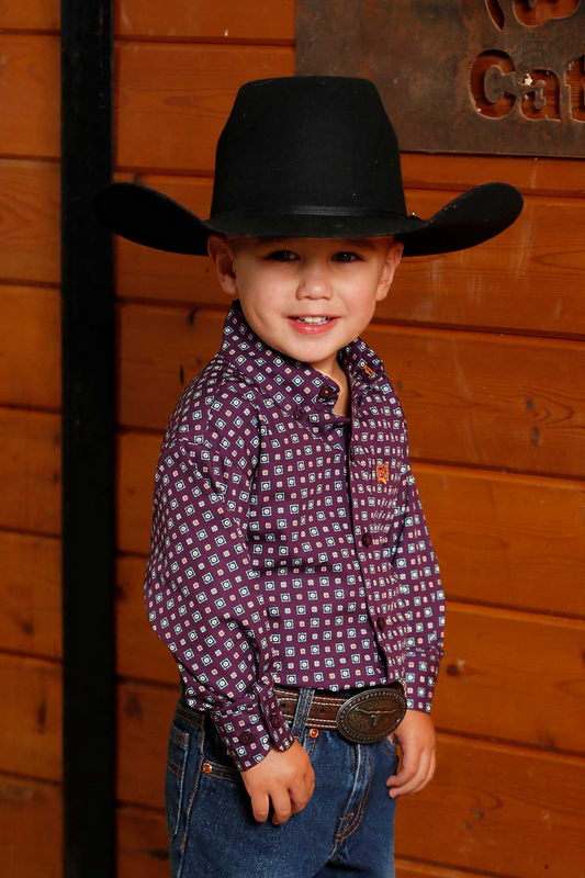 CINCH INFANT LS SHRT PRNT