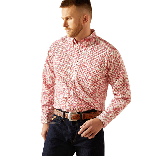 ARIAT MENS LS SHIRT PRINT SAYLOR