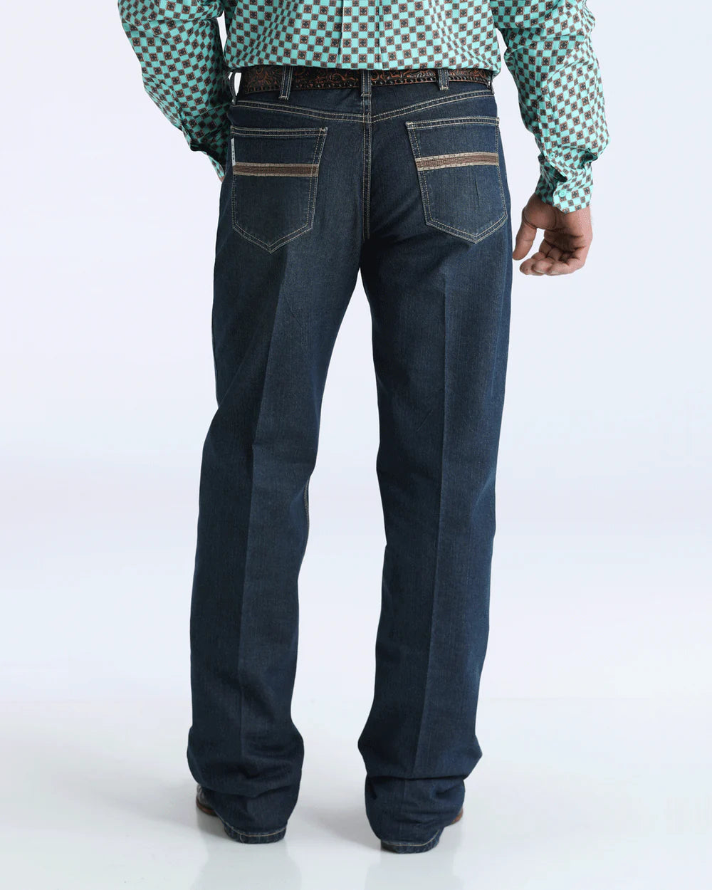 CINCH MENS WHITE LABEL INDIGO JEAN