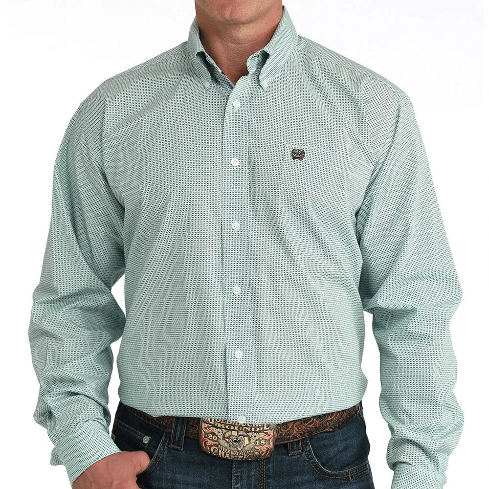 CINCH MNS LS SHRT PRNT