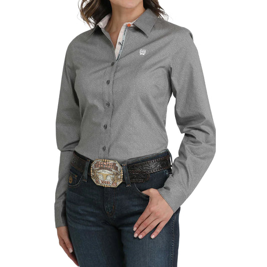 CINCH WOMENS LS SHIRT PRINT