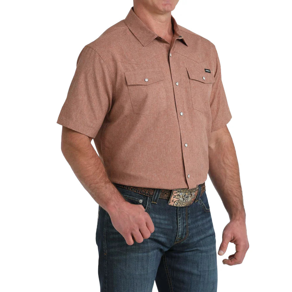 CINCH MENS SS CAMP SHRT
