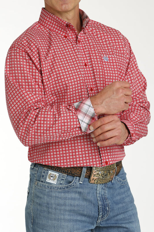 CINCH MENS LS SHIRT PRINT