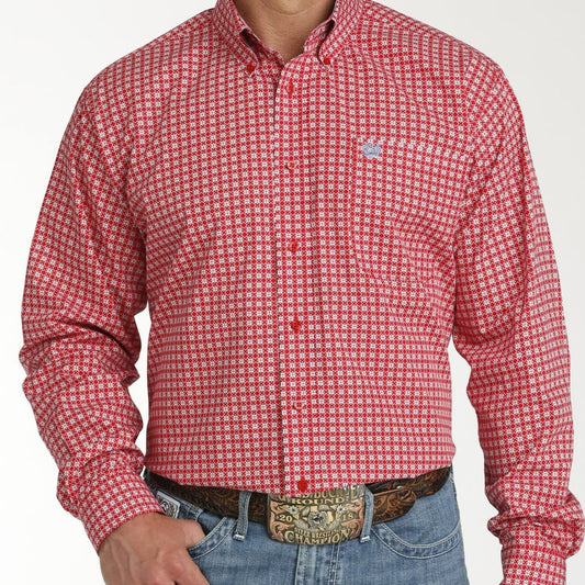 CINCH MENS LS SHIRT PRINT