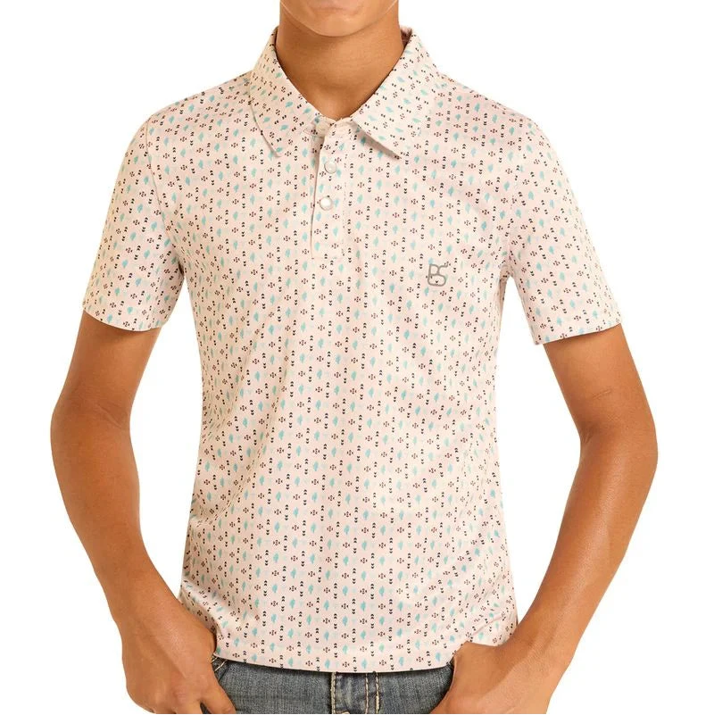 PANHANDLE BOYS POLO PRNT
