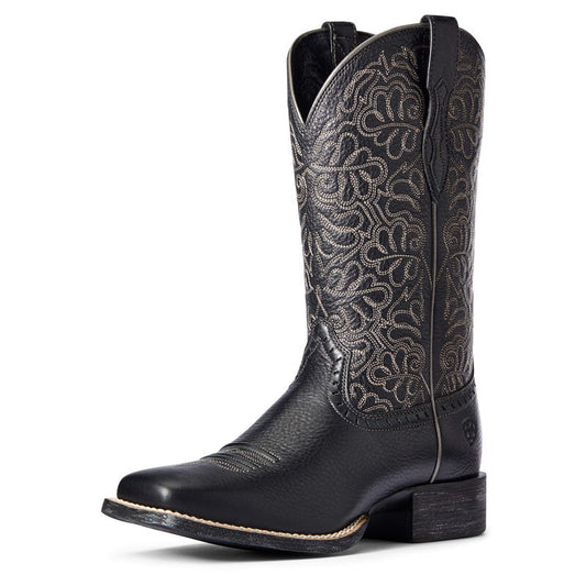 BOOT ARIAT ROUNDUP REMUDA BLK