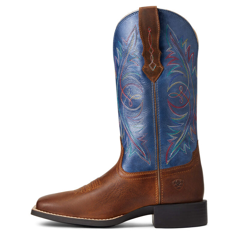 BOOT ARIAT WMNS ROUND UP WIDE SQ TOE STRETCHFIT