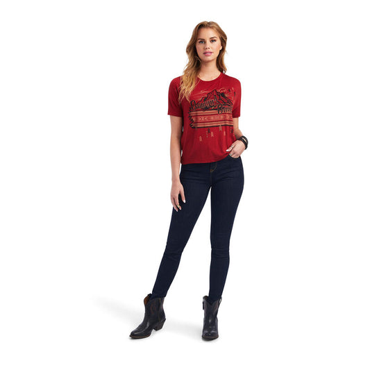 ARIAT WMS COWGIRL CANYON TEE