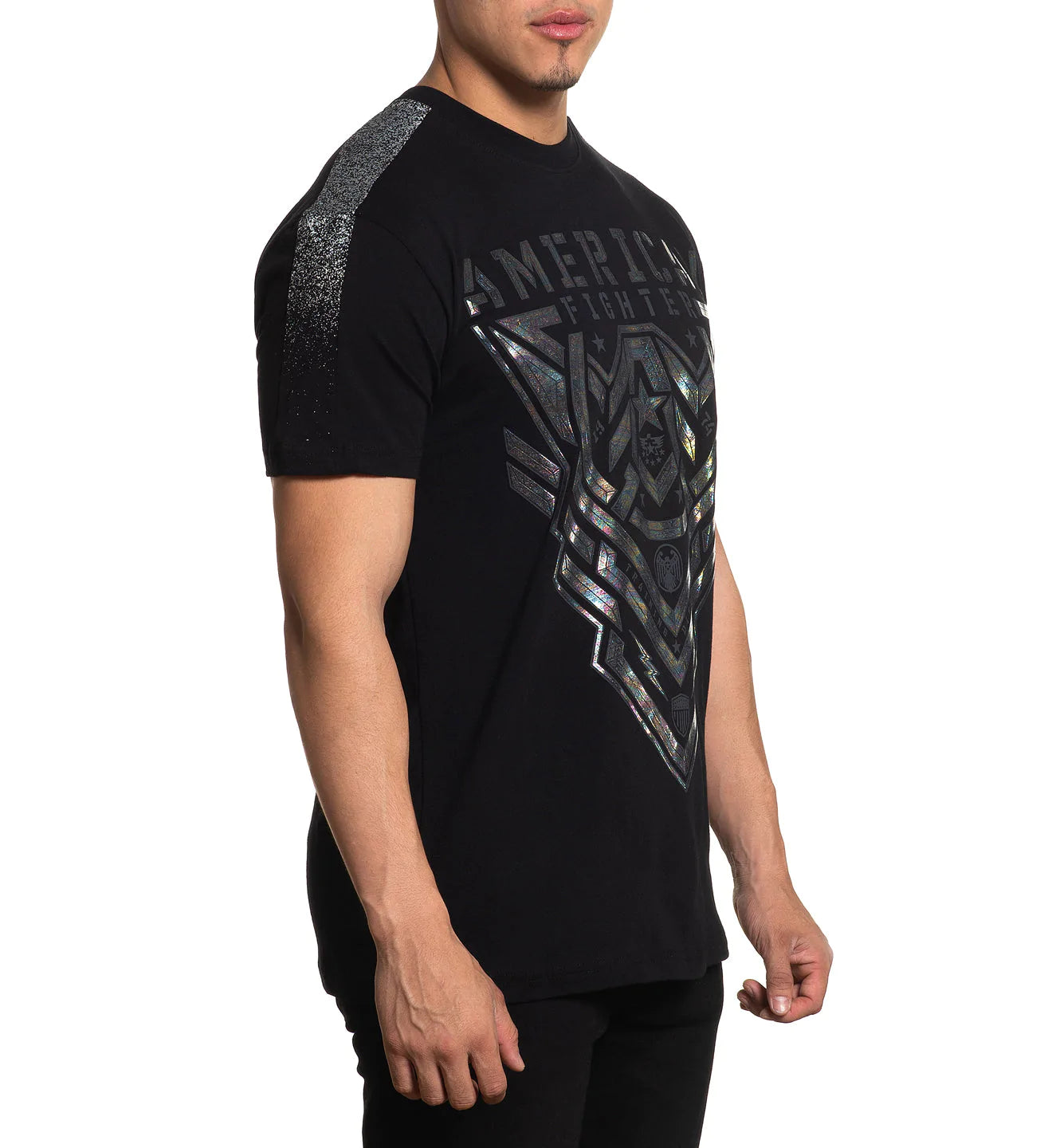 AMERICAN FIGHTER AREDALE TEE CHARCOAL