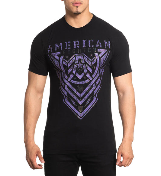 AMERICAN FIGHTER AREDALE TEE BLK