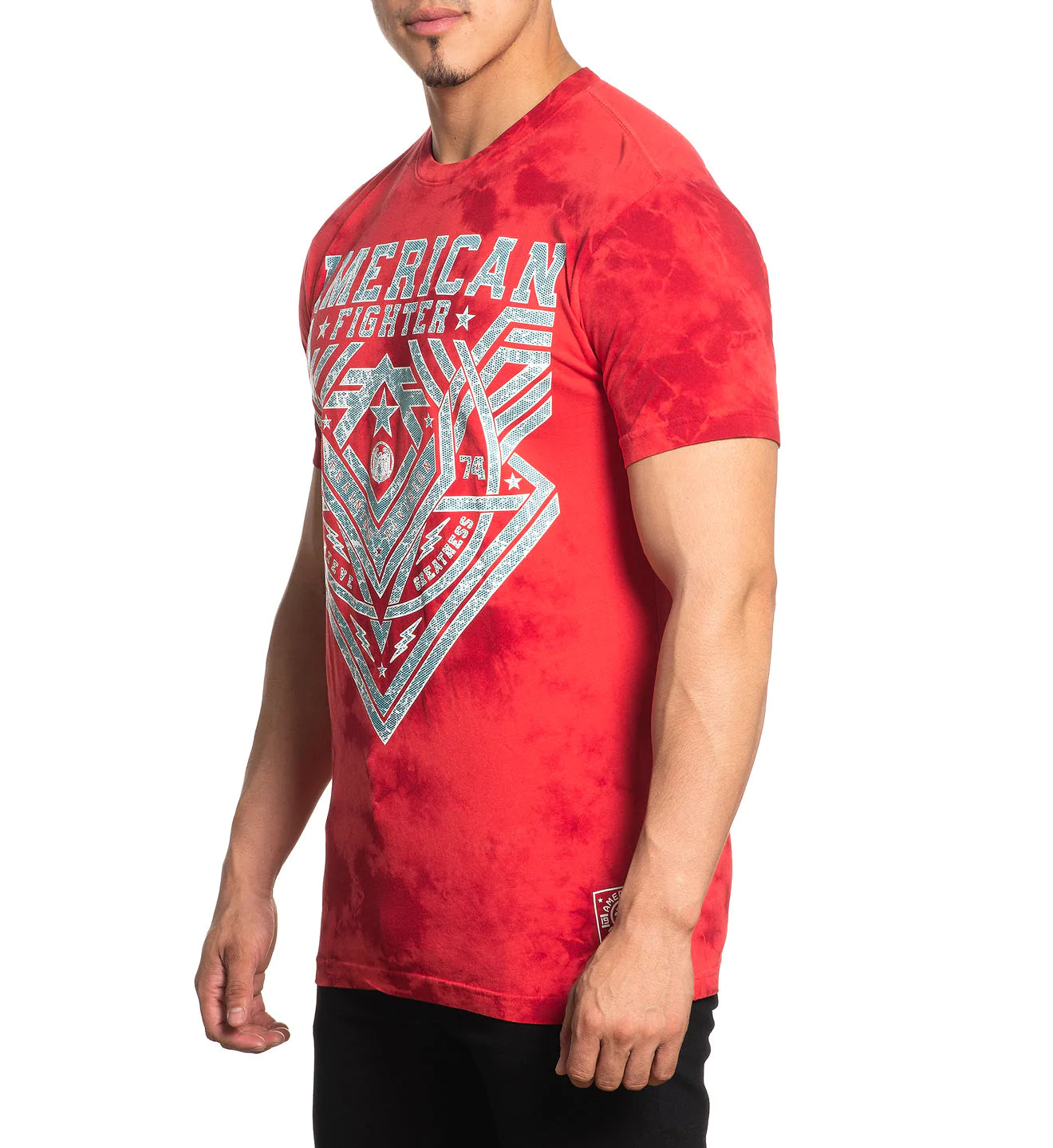 AMERICAN FIGHTER FALLBROOK TEE CORAL WASH