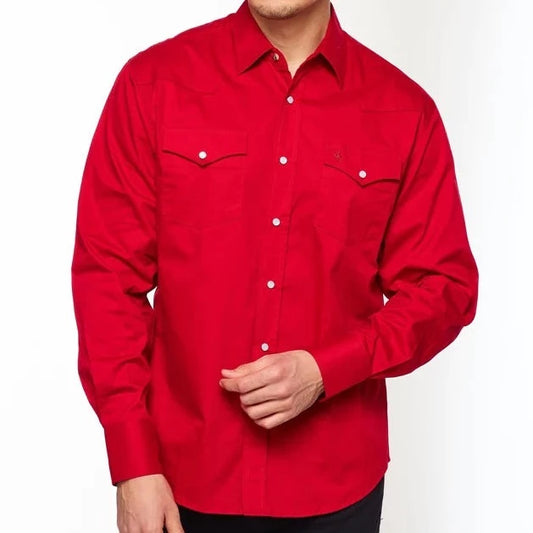 RODEO SHIRT RED SOLID