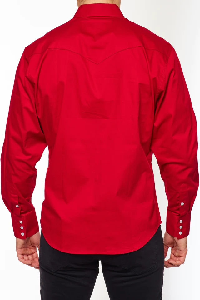 RODEO SHIRT RED SOLID
