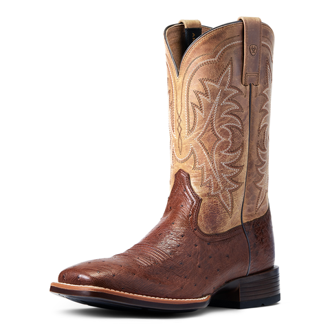 BOOT ARIAT NIGHT LIFE ULTRA ANTIQ TABAC SMTH QUILLOSTRICH