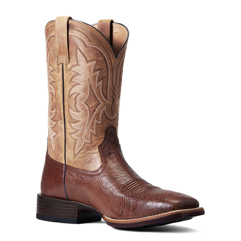 BOOT ARIAT NIGHT LIFE ULTRA ANTIQ TABAC SMTH QUILLOSTRICH