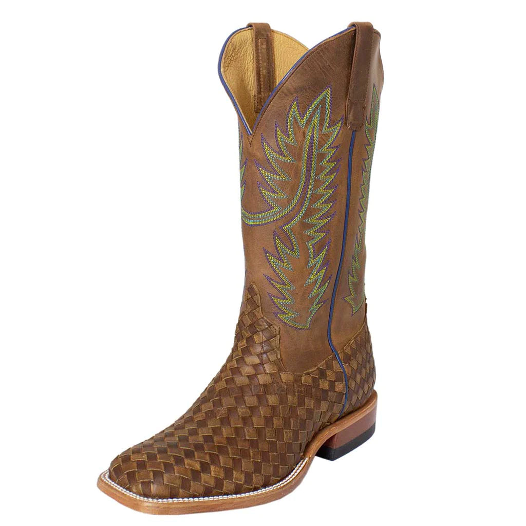 HORSEPOWER BASKET WEAVE BROWN
